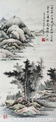 贺泉作品3《独钓江秋》（工笔）.png